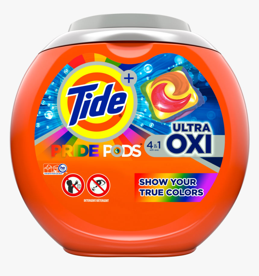 Tide Pods Package - Tide Pods 4 In 1 Ultra Oxi, HD Png Download