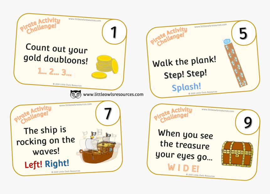 Pirates Activity Challenge Cover, HD Png Download