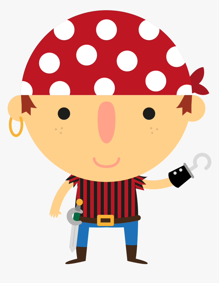 *✿**✿*pirata*✿**✿* Clipart, Pirates - Halloween Pirate Clipart, HD Png Download