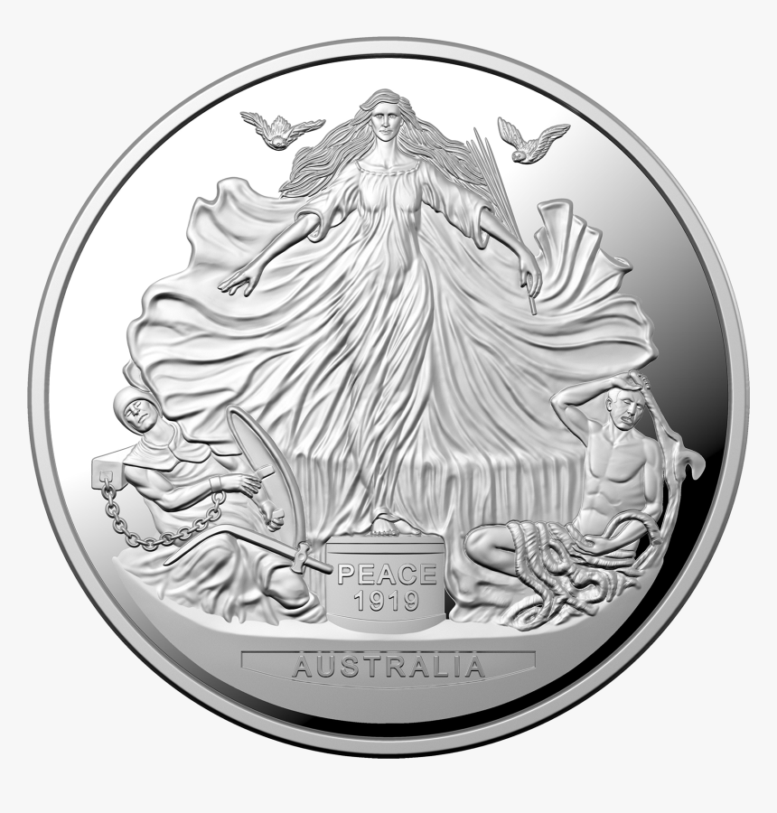 Transparent Treaty Of Versailles Clipart - Treaty Of Versailles Silver Coin, HD Png Download