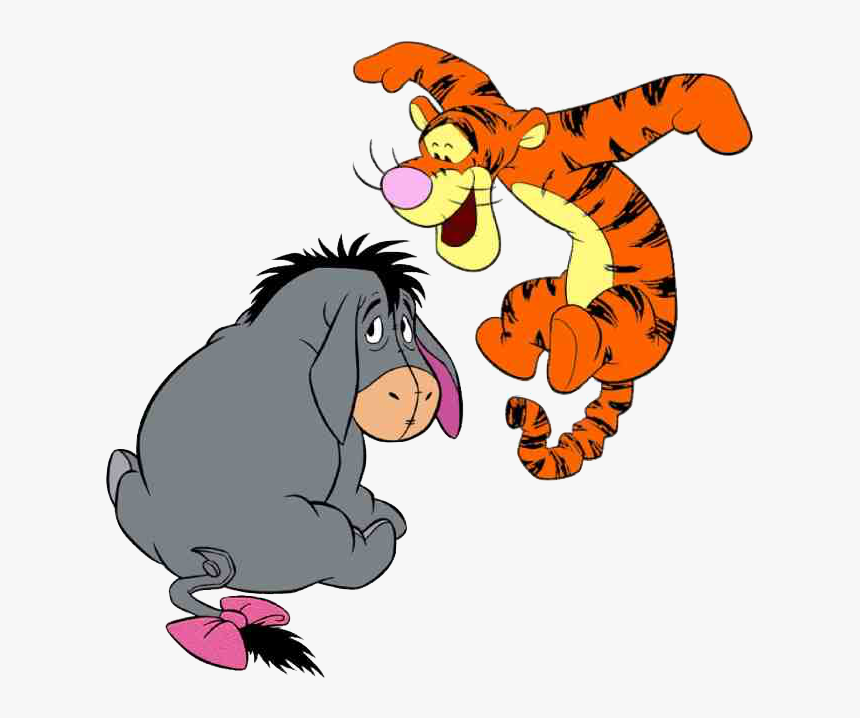 Tiggereeyore - Eeyore Or Tigger, HD Png Download