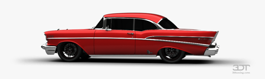 1957 Chevrolet Chevrolet Bel Air Compact Car - 57 Chevy Bel Air Drawing, HD Png Download