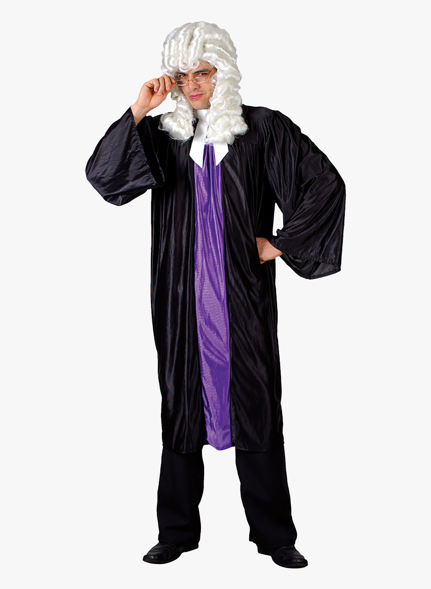 Lawyer Costume Transparent Background - Judges Outfit, HD Png Download