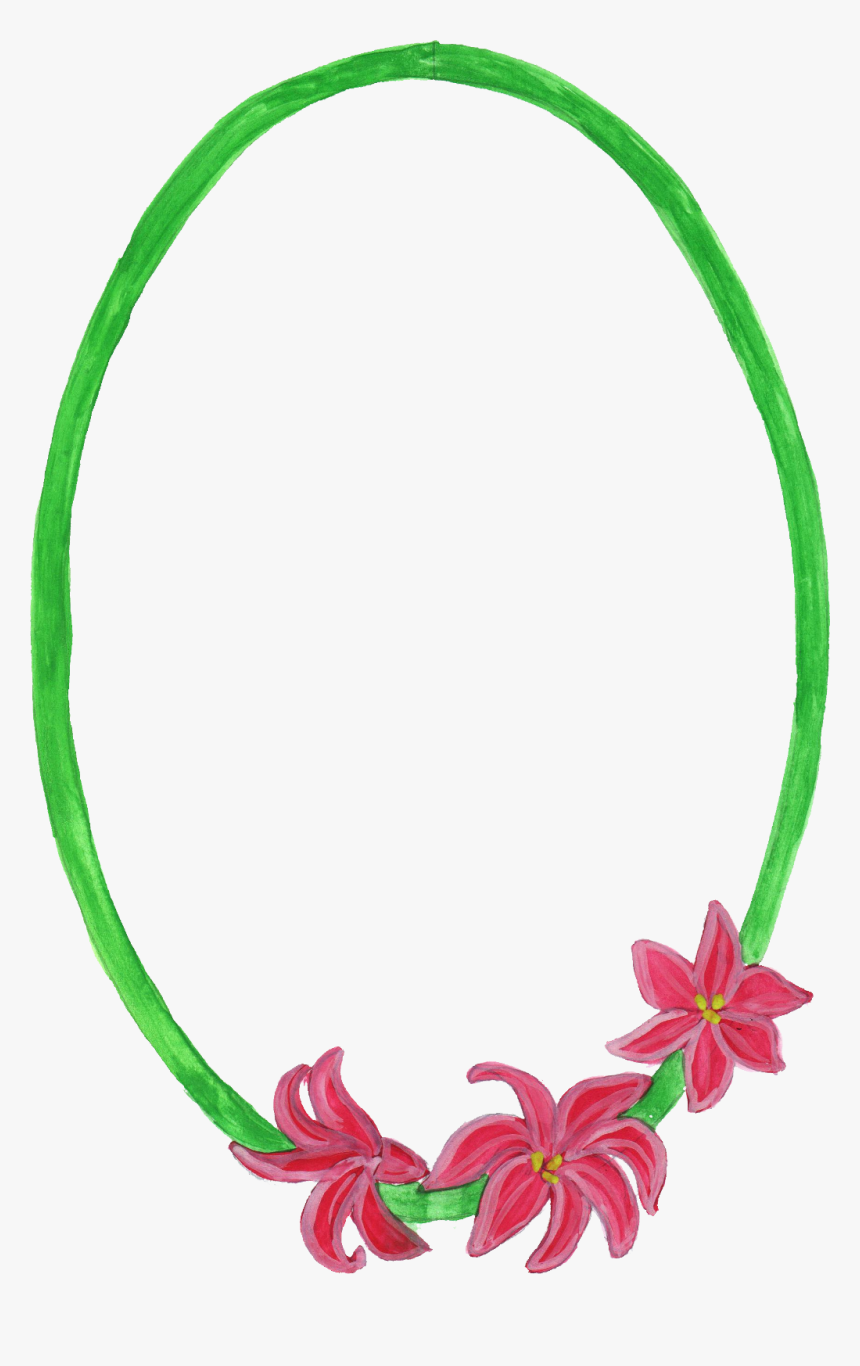 Flower Watercolor Watercolor Oval Frame With Flowers Watercolor Painting Hd Png Download Transparent Png Image Pngitem