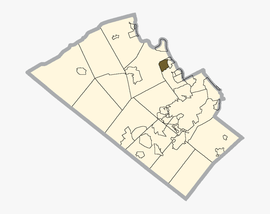 File - Lehigh County - Egypt - Map, HD Png Download