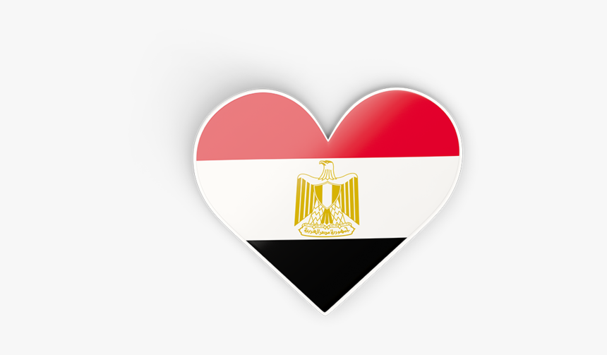 Download Flag Icon Of Egypt At Png Format - Egypt Flag Heart Png, Transparent Png