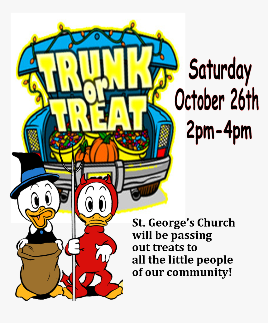 Trunk Or Treat Png, Transparent Png