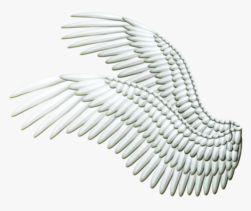 White Wings Png Image - Silver Wings Transparent Background, Png Download