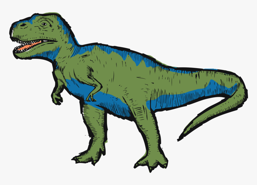 Dinosaur Rex Tattoo, HD Png Download