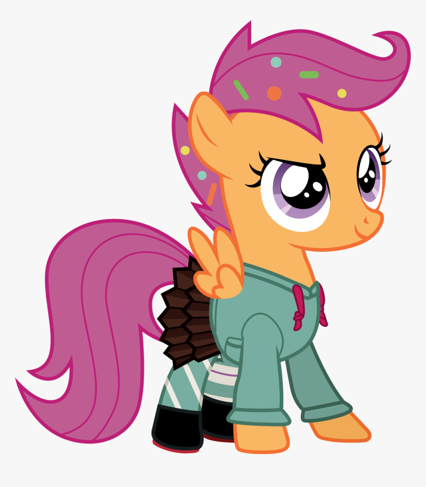 Clipart Hammer Whack A Mole - Cutie Mark Crusaders Scootaloo, HD Png Download