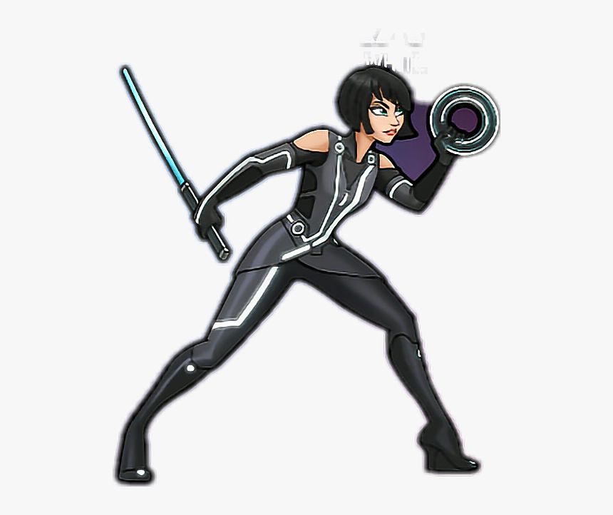 #blackwidow #disney - Disney Heroes Battle Mode Quorra, HD Png Download