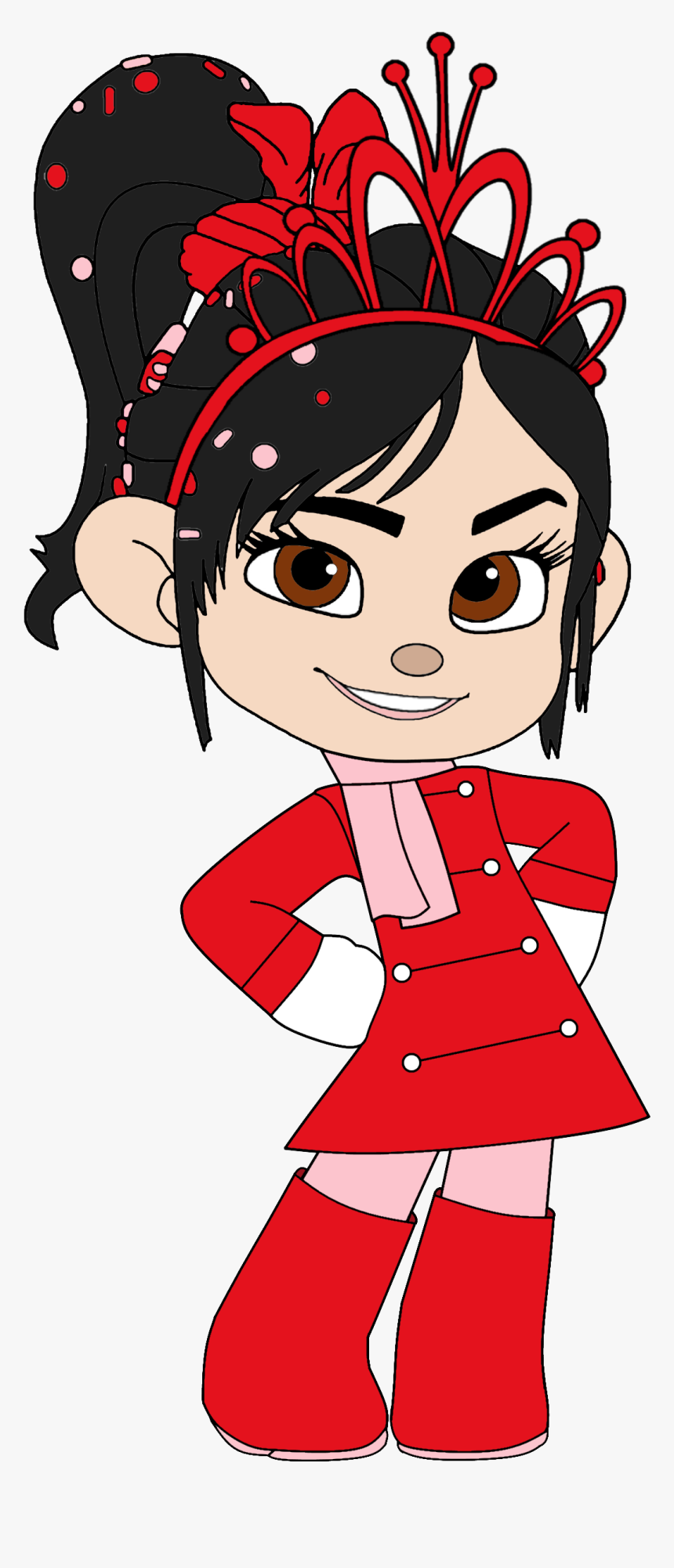 Wreck It Ralph Clipart Candy Girl Vanellope Von Schweetz Hat, HD Png Download , Transparent