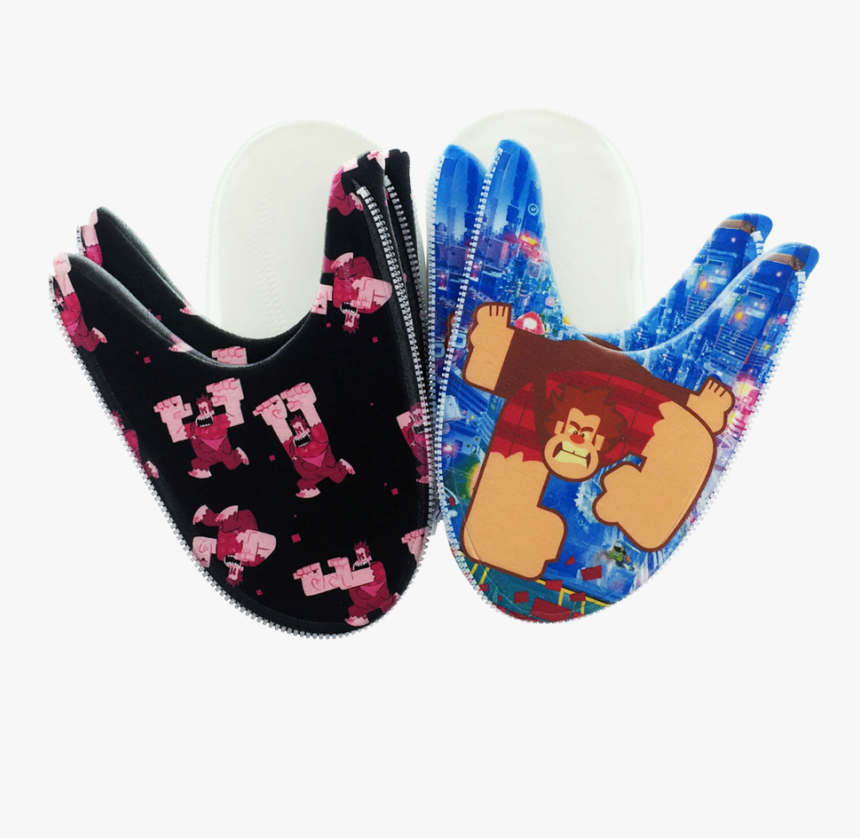 Wreck It Ralph Mix And Match Zlipperz Combo 
 Class - Cartoon, HD Png Download