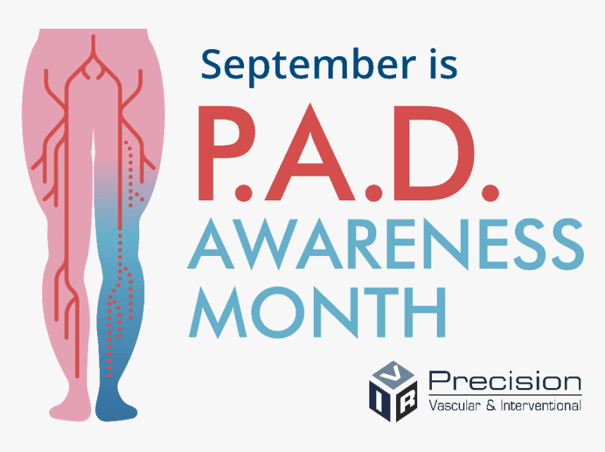 Peripheral Artery Disease Awareness Month September - Graphic Design, HD Png Download