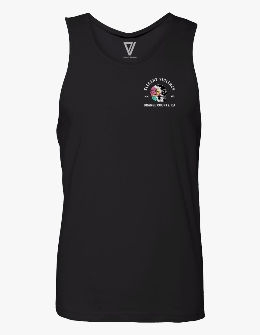 Skull Icon Premium Tank - Active Tank, HD Png Download