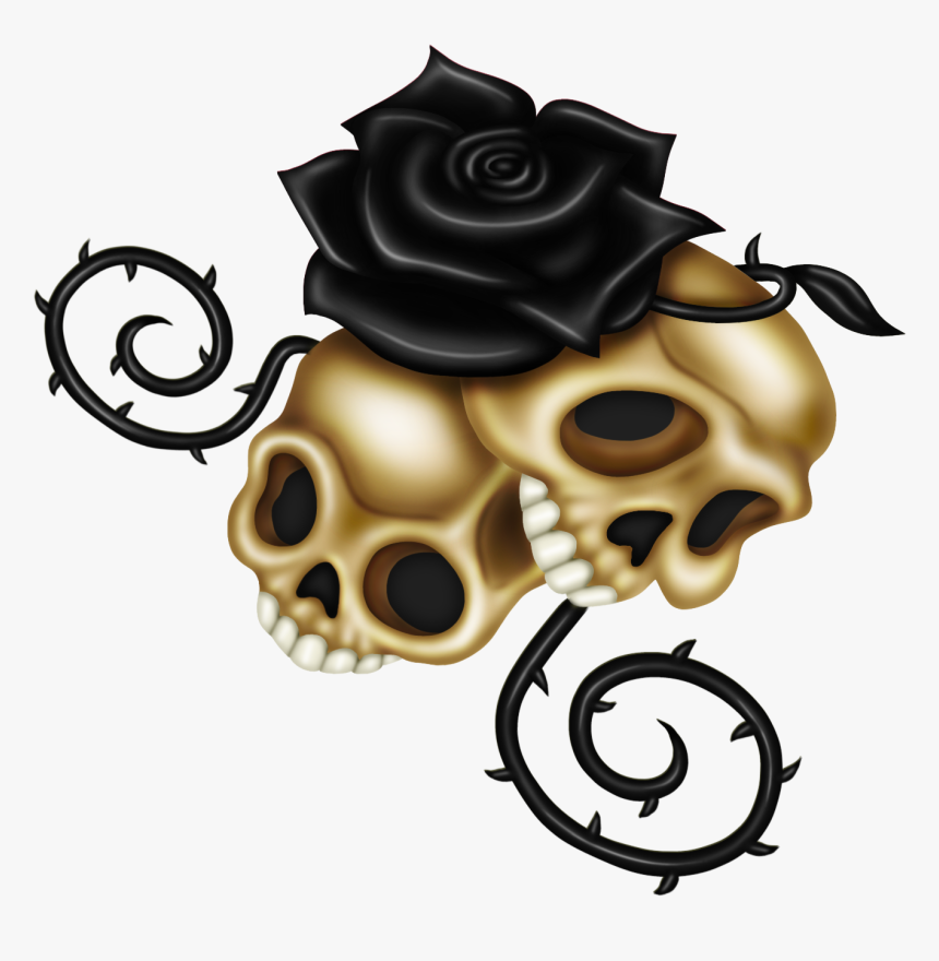 Skull Art, HD Png Download