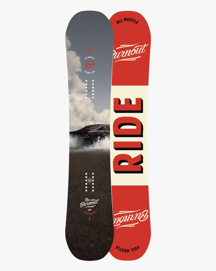 Snowboard Transparent - Burnout Snowboard, HD Png Download