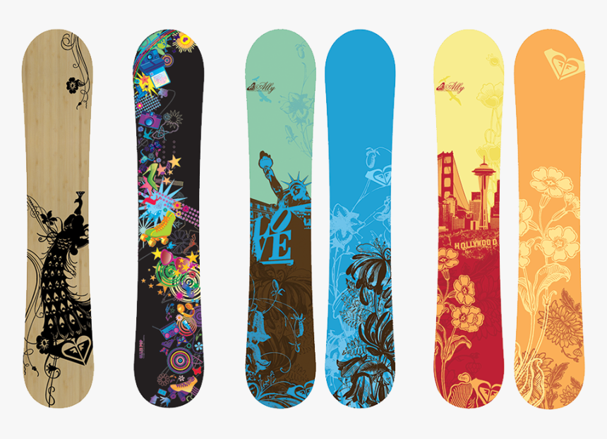 Snowboard Png Image - Mervin Snowboards, Transparent Png