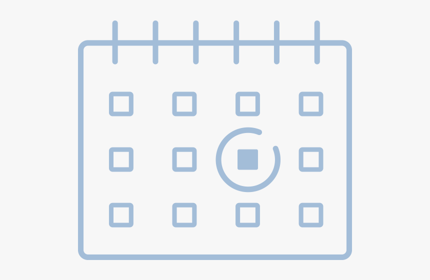 White Schedule Icon Graphic - Parallel, HD Png Download