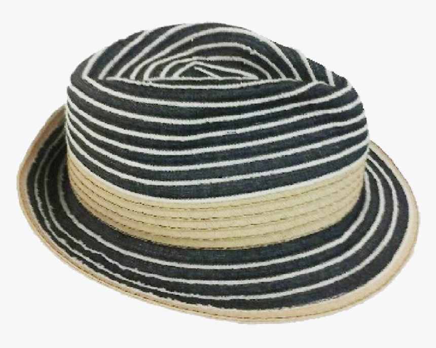 Fashion Hats Striped Soft Sided Fedora, Unisex - T-shirt, HD Png Download