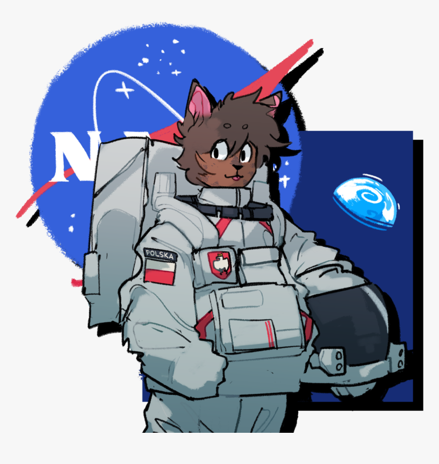 “as A Homage To A Space Cat Icon I Had For A Long Time - Nasa, HD Png Download