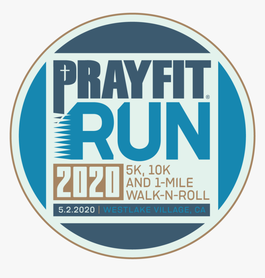 2020 Prayfitrun Medal Newv2 - Circle, HD Png Download