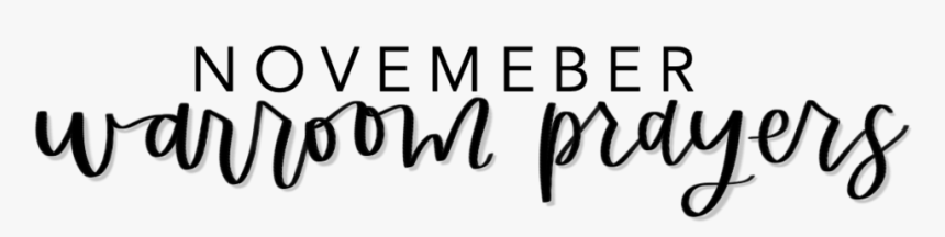 November - Calligraphy, HD Png Download