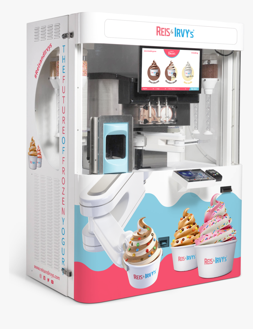 Frozen Yogurt Machine Reis & Irvy's, HD Png Download , Transparent Png Image PNGitem