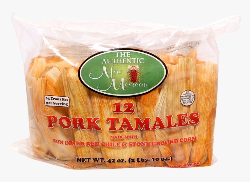 12 Count Pork Tamales With Red Chile - Graham Bread, HD Png Download