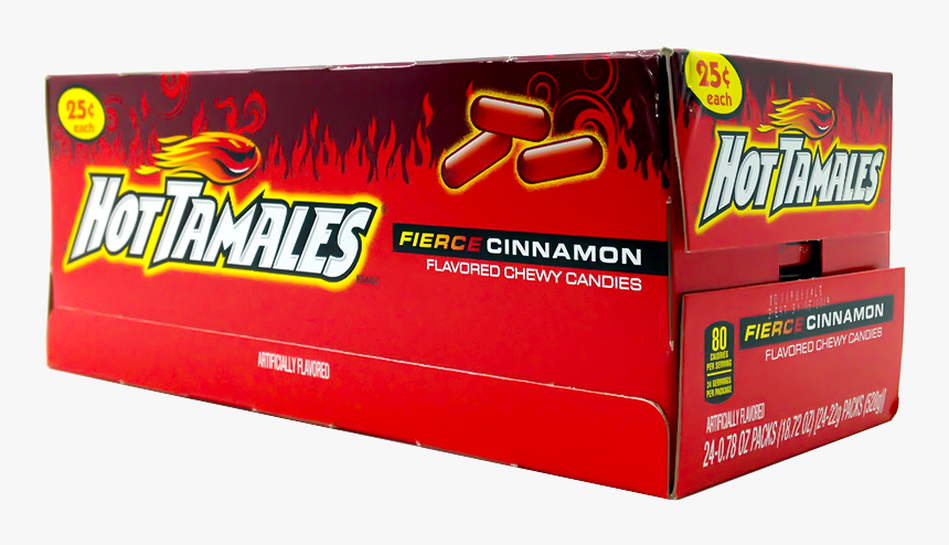 Hot Tamales 24 Packs - Snack, HD Png Download