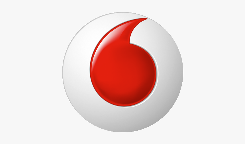 Free Vodafone Emblem Transparent - Logo Of Vodafone Company, HD Png Download