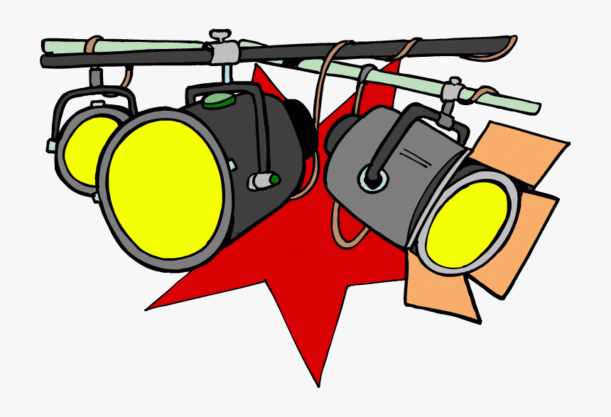 Cartoon Theatre Masks Transparent Clip Art Library - Books In The Spotlight, HD Png Download