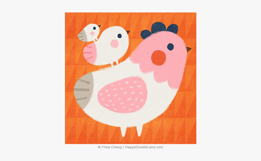 3 Chickens © Flora Chang, HD Png Download