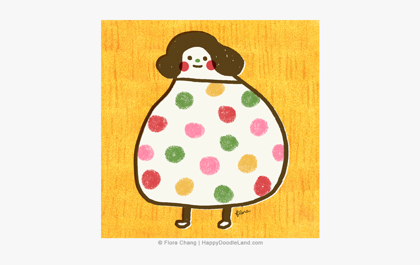 Balloon Dress Lady © Flora Chang, HD Png Download