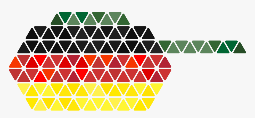 Germany Tank - Triangle, HD Png Download