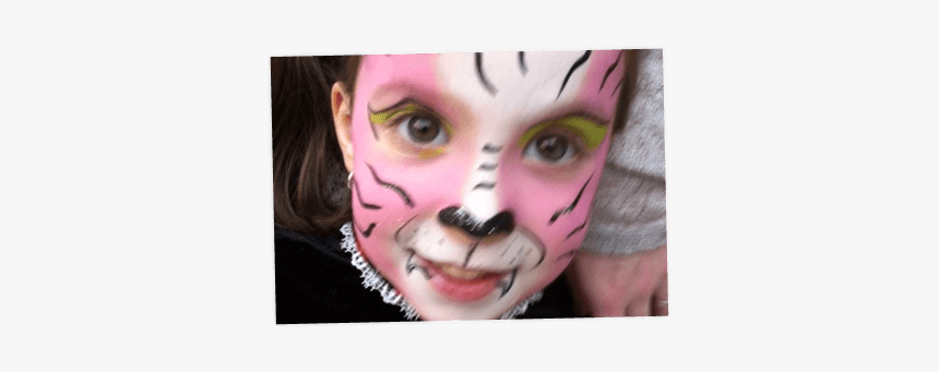 Kid With Face Paint - Girl, HD Png Download