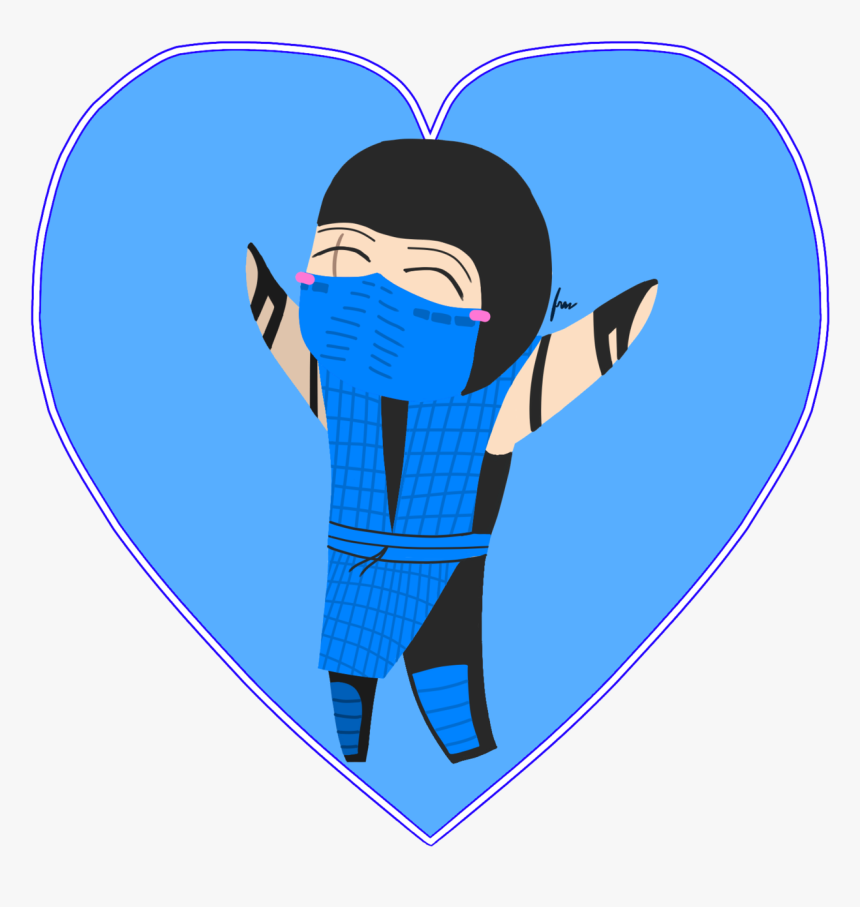 Chibi Scorpion And Chibi Sub-zero Fanart Again - Cartoon, HD Png Download