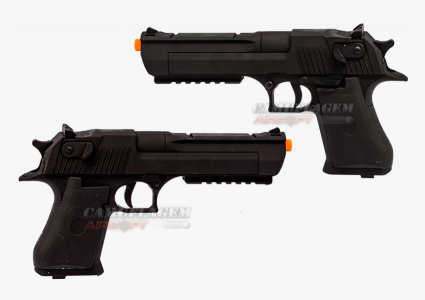 Pistola Airsoft Desert Eagle Aep Elétrica - Desert Eagle, HD Png Download