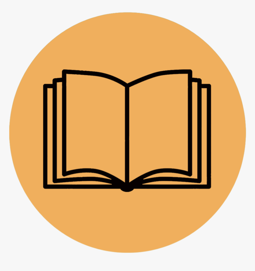 Interp Icon - Book With Grey Background, HD Png Download