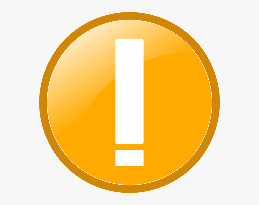 Small Yellow Warning Sign, HD Png Download