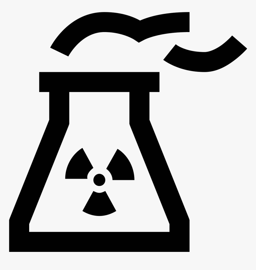 Nuclear Power Plant Icon - Clipart Nuclear Power Plant, HD Png Download