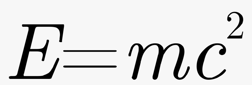 Equation Of E Mc^2, HD Png Download