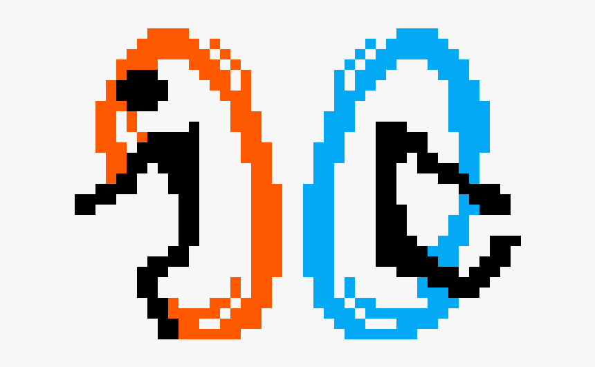 Pixel Art Portal Gun, HD Png Download