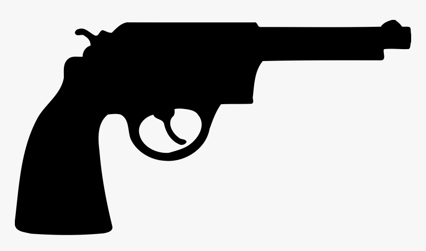 Transparent Ak47 Clipart - Revolver Gun Clipart, HD Png Download