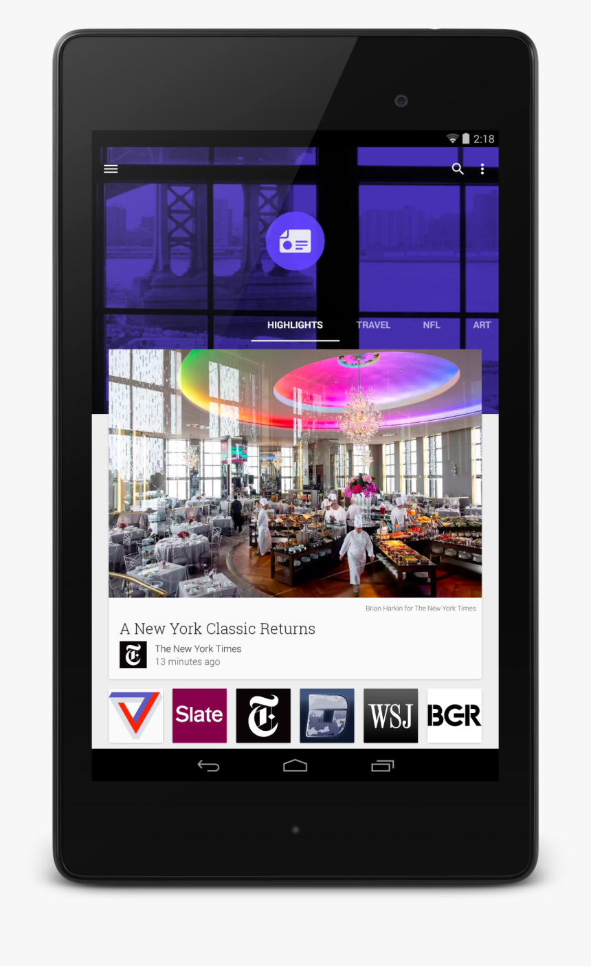 Material Design Google Newsstand, HD Png Download