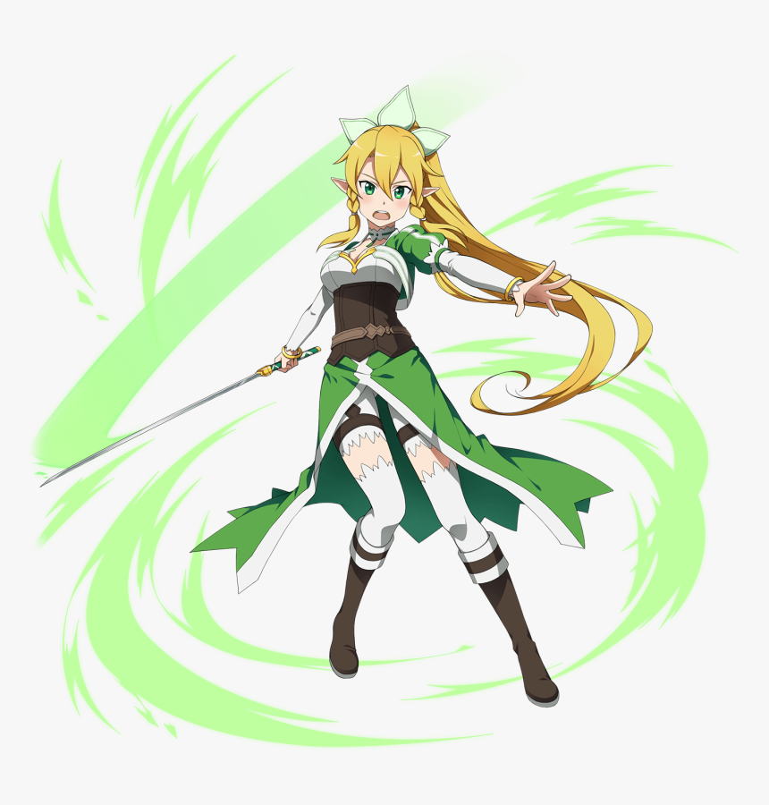 Sword Art Online Memory Defrag Leafa, HD Png Download