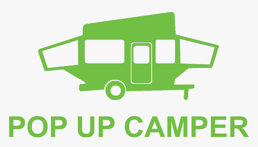 Camper Clipart Popup Camper - Pop Up Camper Icon, HD Png Download