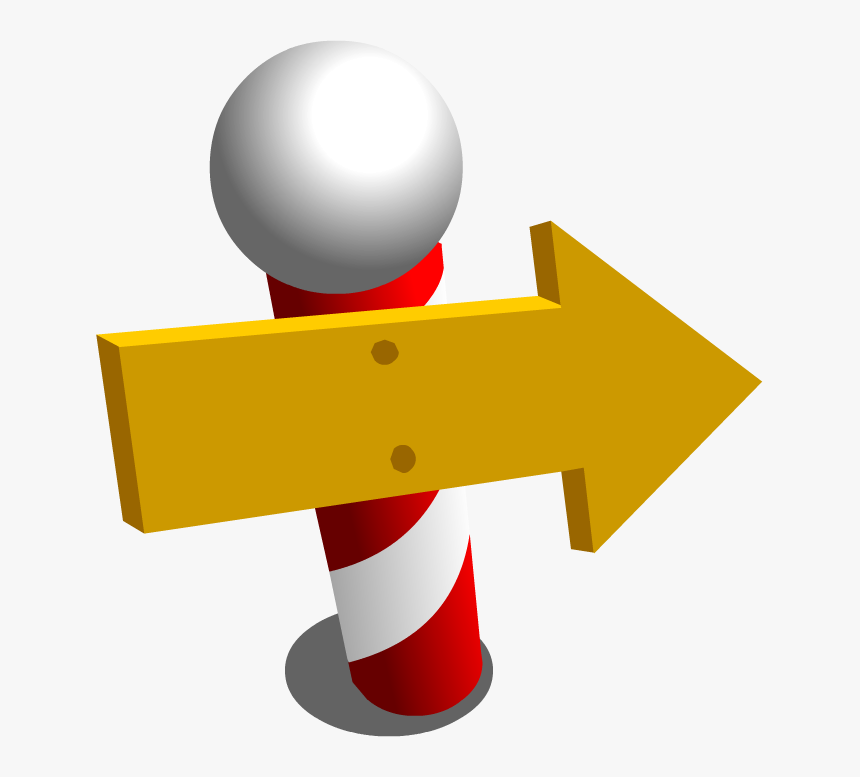 Penguin Chat Arrow Pole - Petunjuk Arah Icon Png, Transparent Png