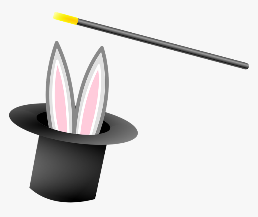 Magic Hat And Wand, HD Png Download