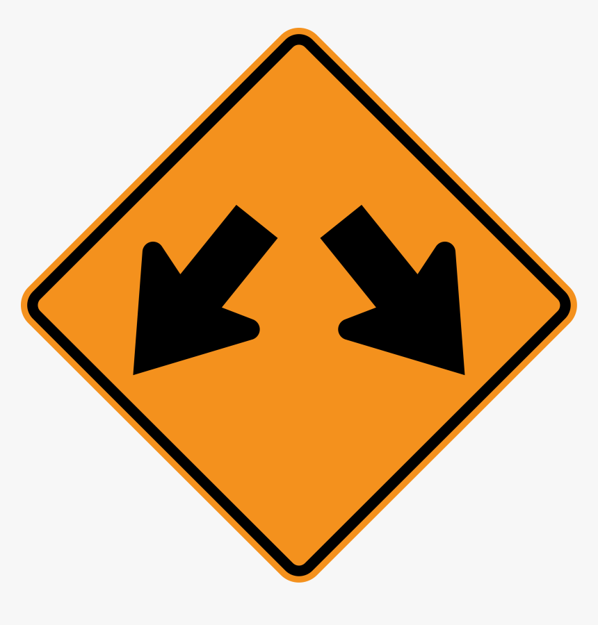 File Mutcd Cw12 1 Svg Wikimedia Commons - Penneshaw Penguin Centre, HD Png Download